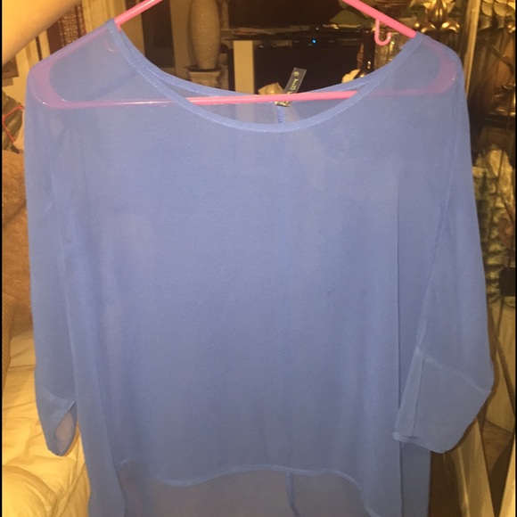 💙 Blue Shear Top💙