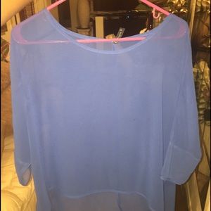 💙 Blue Shear Top💙