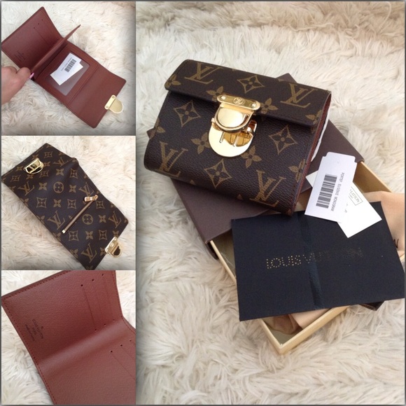 Monogram koala wallet