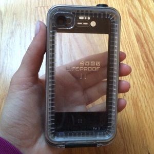 black lifeproof case