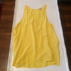 Joie Nicosia Daisy-Print Tank Blouse