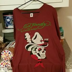 3 Ed Hardy mens  shirt bundle for ashleyw3456