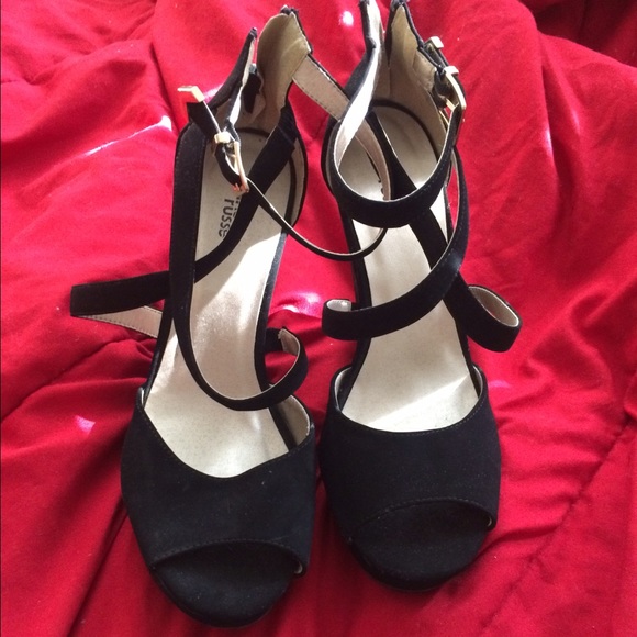 Heel wedges worn once - Picture 2 of 4