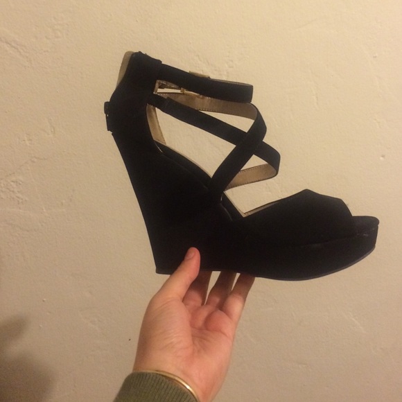 Heel wedges worn once - Picture 4 of 4