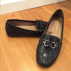Python Print Leather Loafer