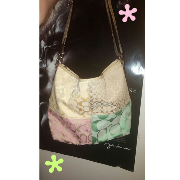 multicolored coach purse ::)