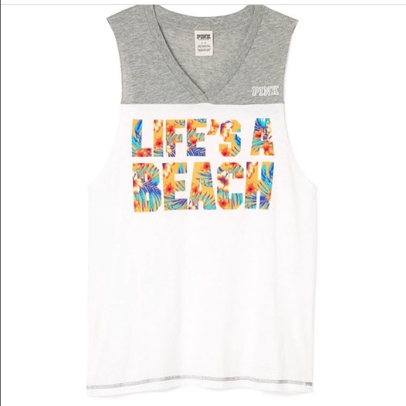 VSPINK MUSCLE TANK