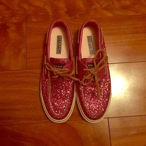 SPERRY Bahama Pink Sequin