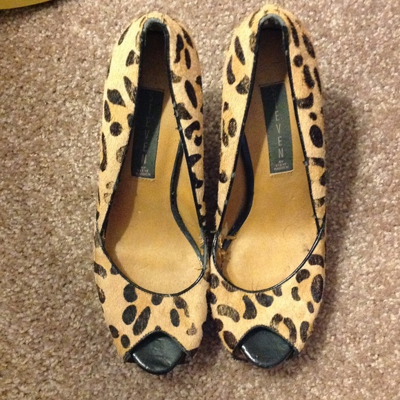 Steve Madden Cheetah Heels - Picture 2 of 3
