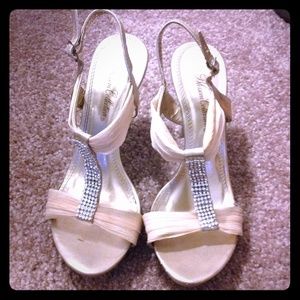 Blossom Collection Diamond Tan Heels