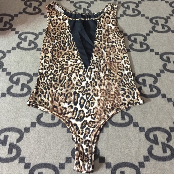 Leopard leotard