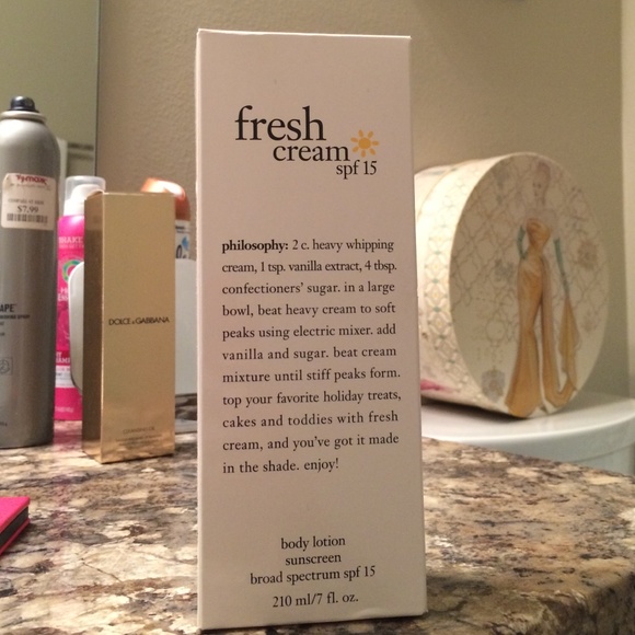 Philosophy body lotion