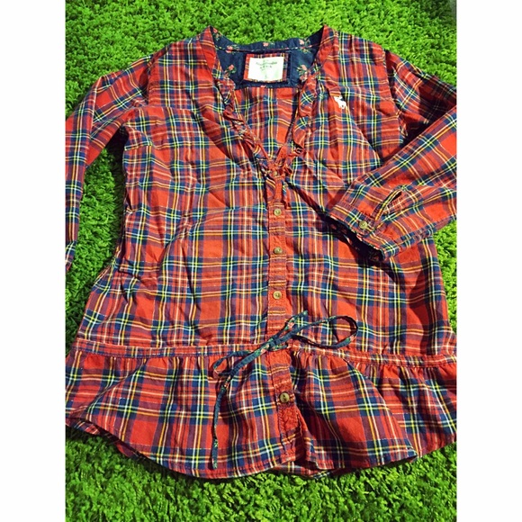 Abercrombie&Fitch plaid shirt