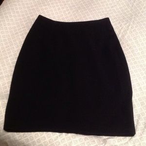 Vintage Cashmere Blend Pencil Skirt