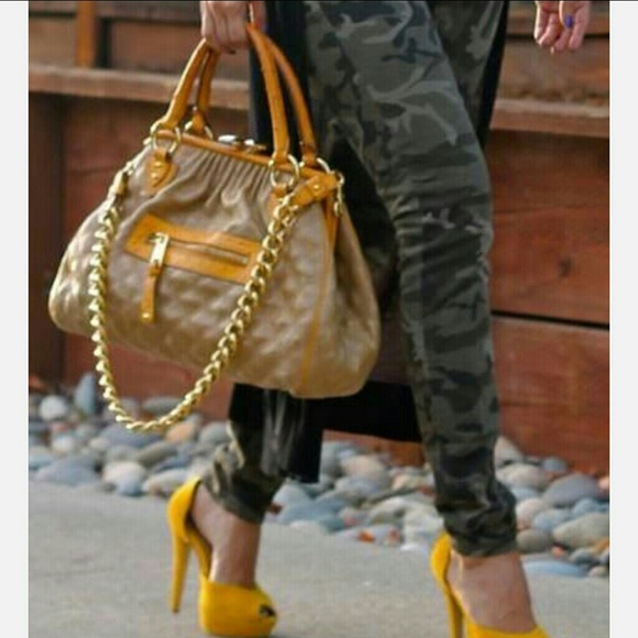 Light mustard colored heels