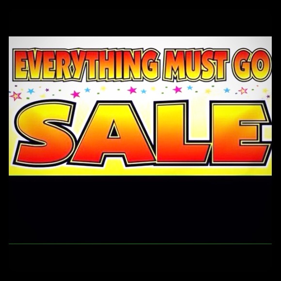 EVERYTHING MUST GO SALE!! 👯💝👯🎀