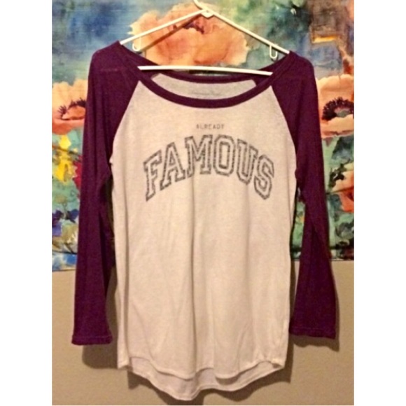 New American Eagle Baseball Tee