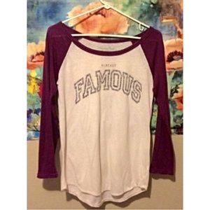 New American Eagle Baseball Tee