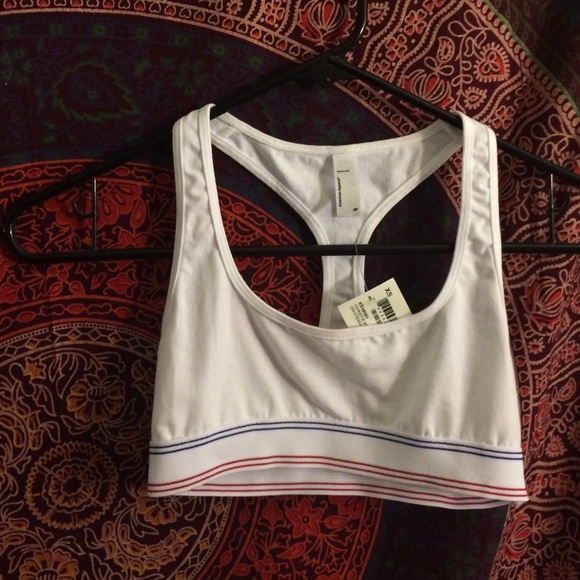 American Apparel Tops - American Apparel White Christie Bra