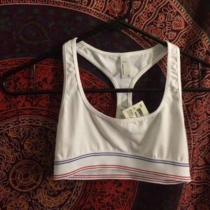 American Apparel White Christie Bra