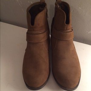 Brown booties