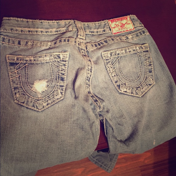 SOLD!!!!Extra poc true religion bobby big t jeans