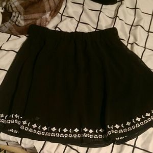 Black skirt
