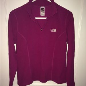 The North Face 1/4 zip pullover