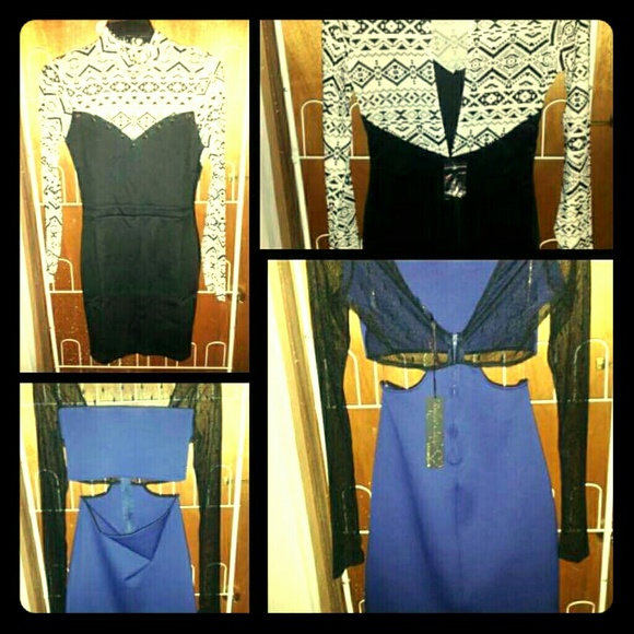 Black/White Aztec Print Party Dress!