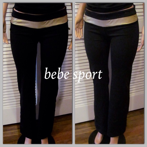 BEBE SPORT WORKOUT PANTS