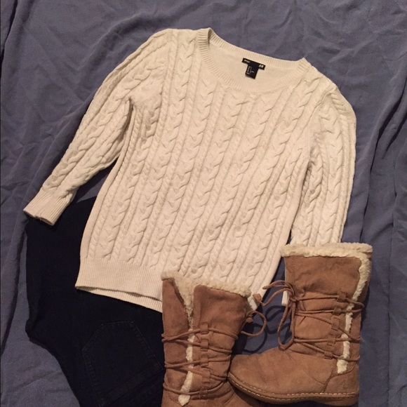 White sweater