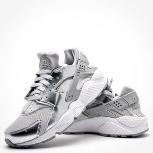 Premium silver hurraches.