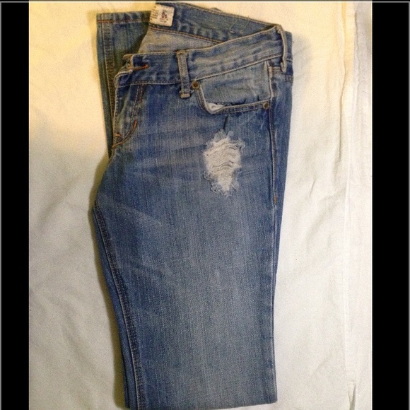 Hollister Blue Skinny Jeans