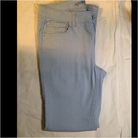 Light Blue/ Aqua Arizona Skinny Jeans