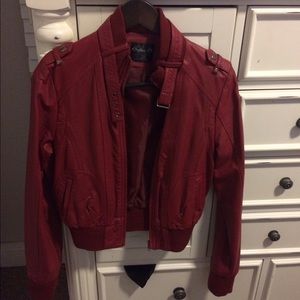 Red Leather Jacket
