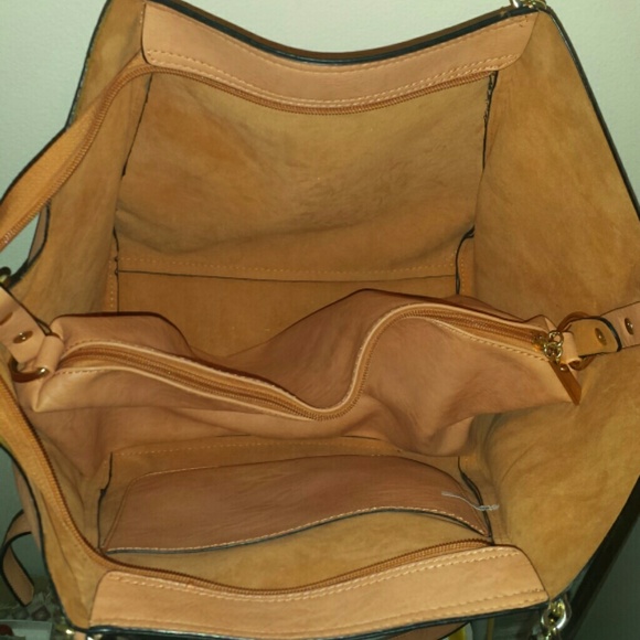 Large light coral purse - Picture 3 of 3