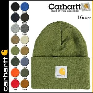 Carhartt army green beanie (NWOT)