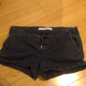 Dark blue short shorts
