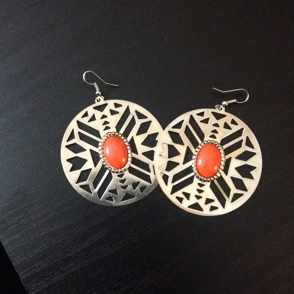 Aztec earrings