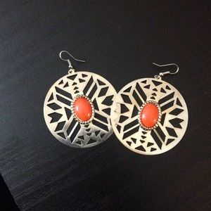 Aztec earrings