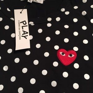 COMME DES GARCONS PLAY T-SHIRT