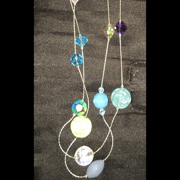 Necklace and earrings