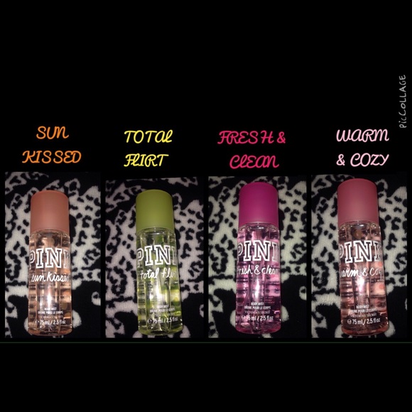 vs Pink body mists SOLD