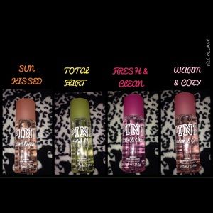 vs Pink body mists SOLD