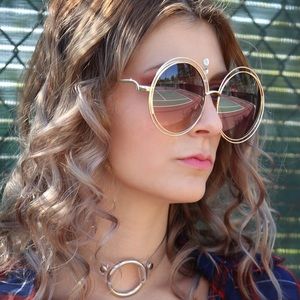 Oversized Round Sunglasses