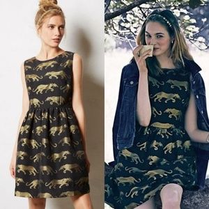 Anthropologie Panthere Dress