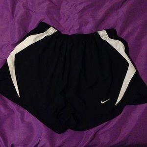 Large Nike running shorts