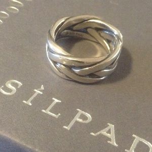 Retired Silpada Sterling silver band