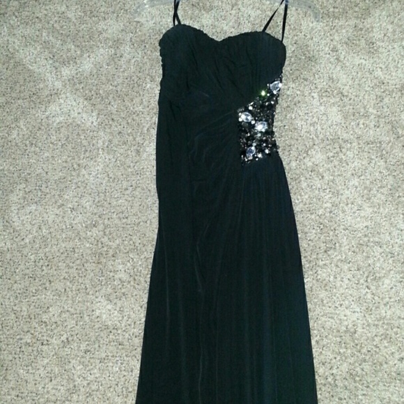 jcpenney Dresses Black Dress Poshmark