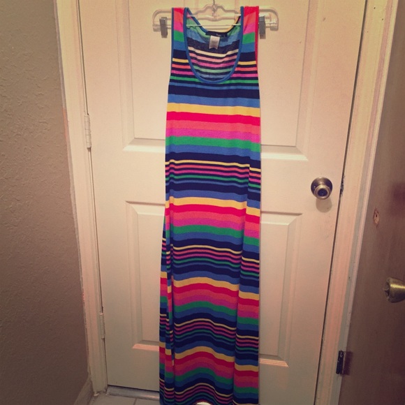 Lovel U.S.A - Rainbow Maxi Dress - Picture 1 of 4